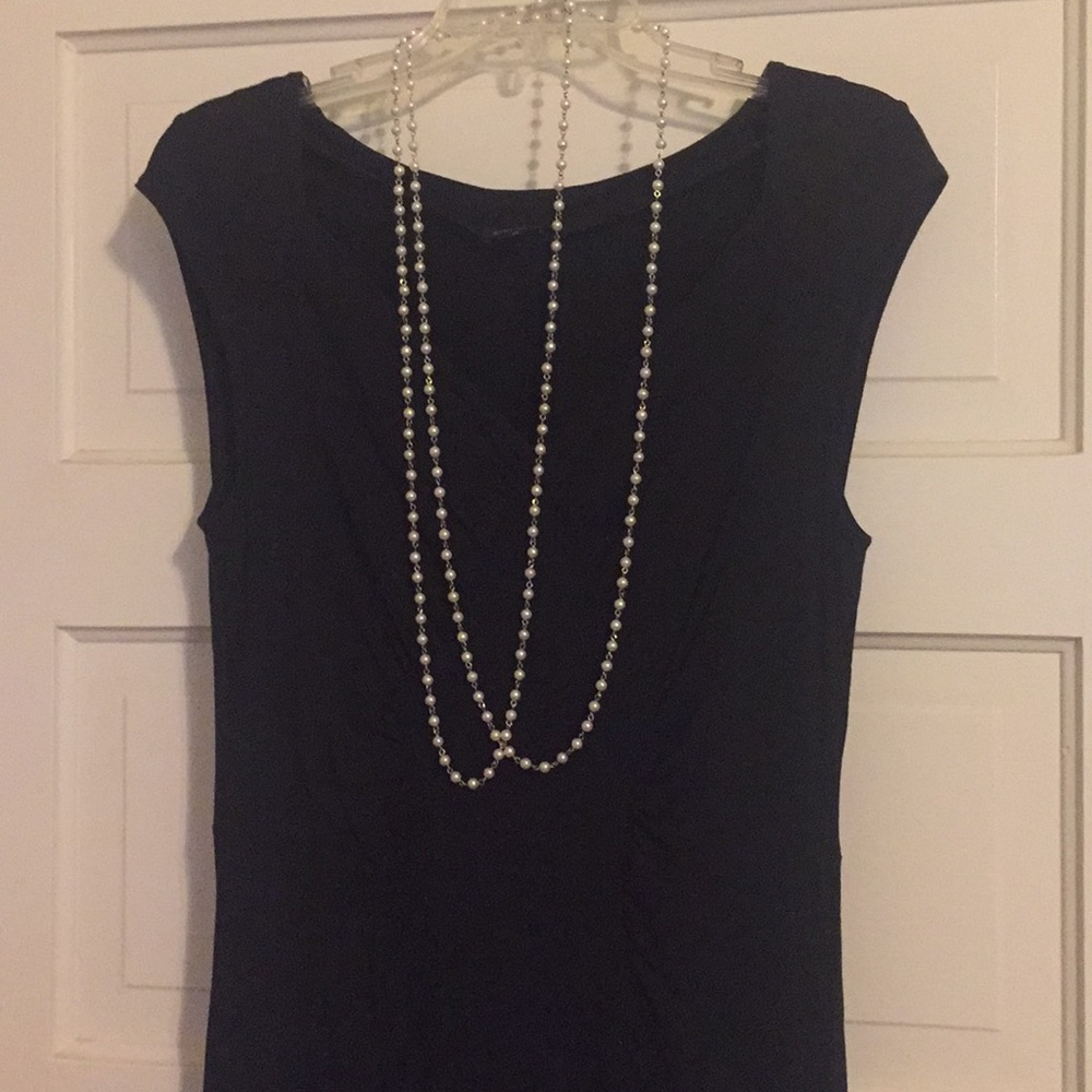 SOLD Black knit Nine West Dress 👗 M